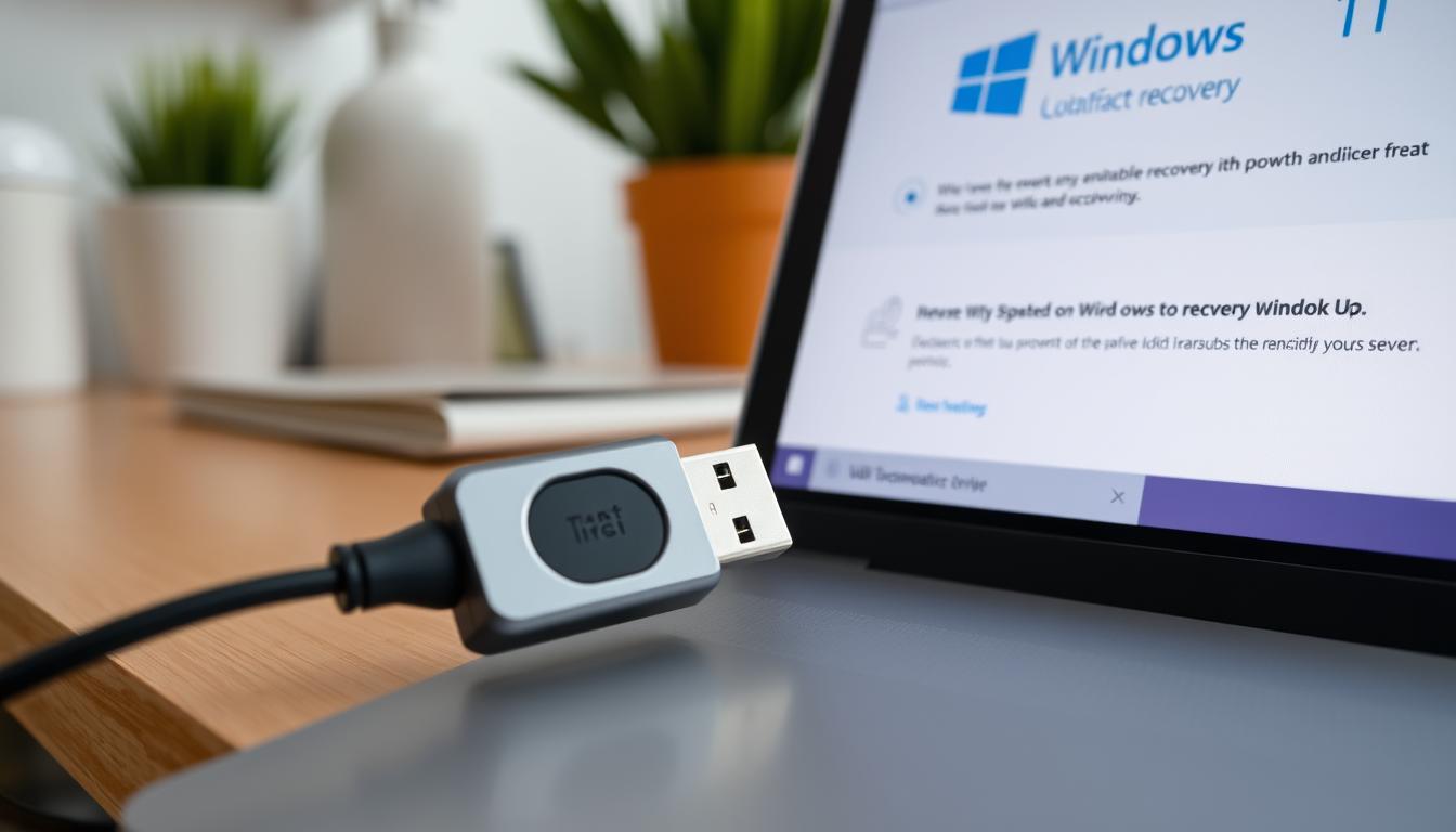 windows11リカバリーusb