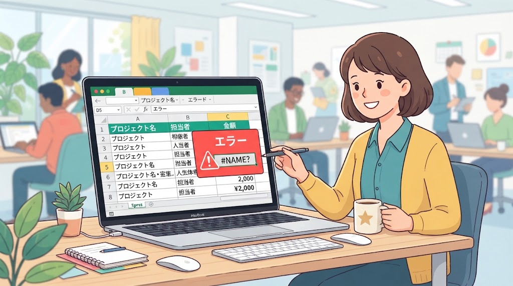 N/Aエラーのイメージイラスト