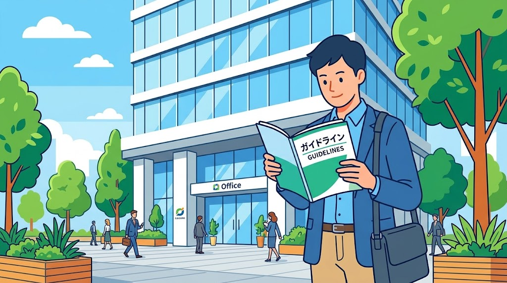 AI事業者ガイドラインのイメージイラスト