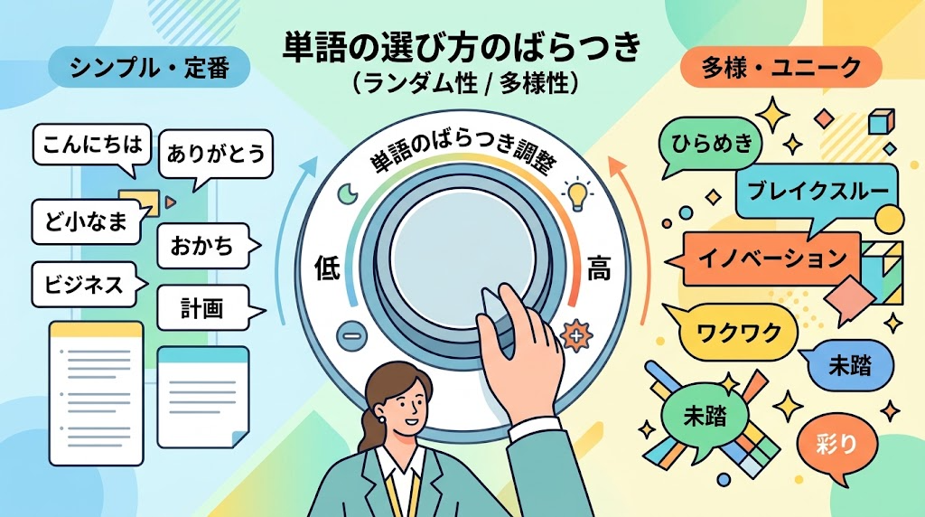 temperature設定のイメージイラスト