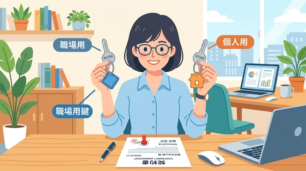 個人での契約を検討するイメージイラスト