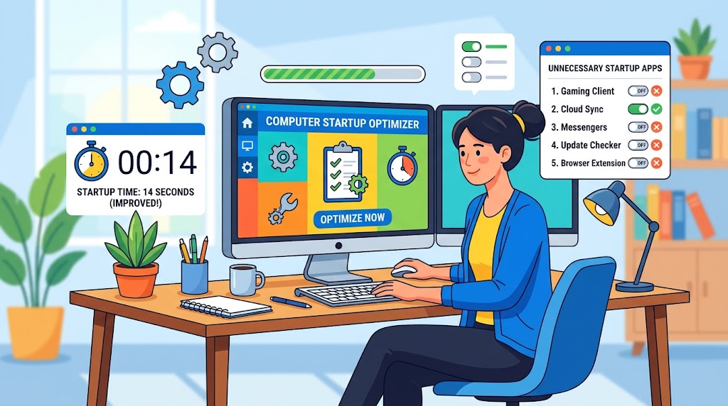 OneDriveを無効化しているイメージイラスト